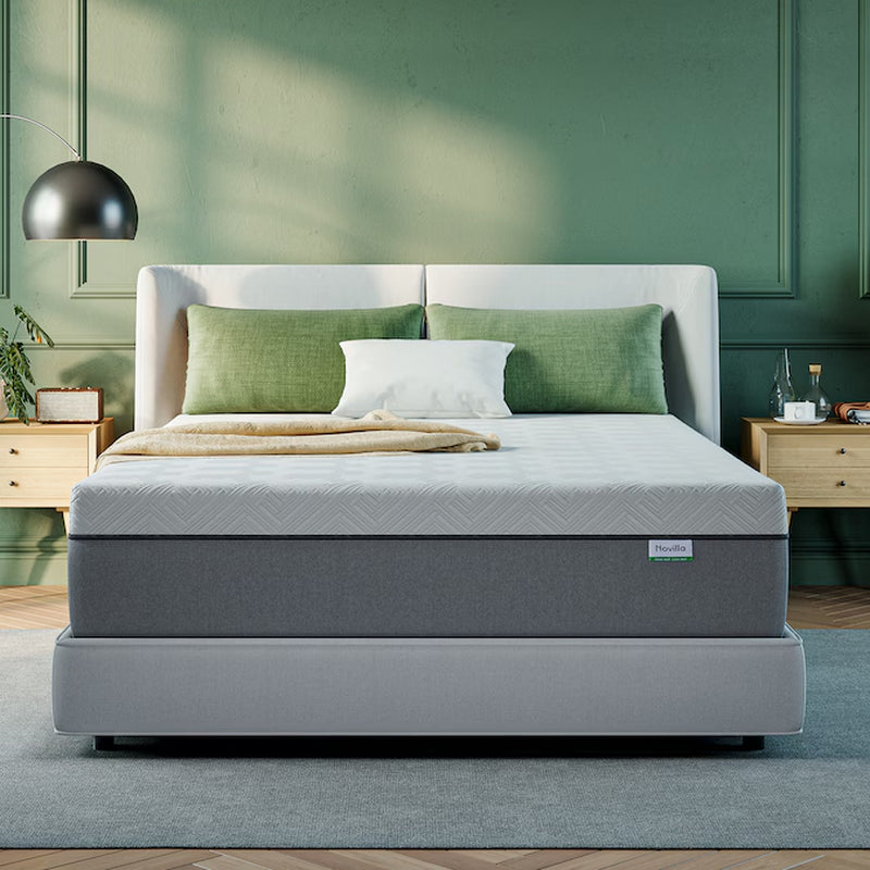 12-Inch Medium Firm Twin XL Memory Foam Mattress in a Box – Pressure-Relieving Bed with Cooling Comfort Layers