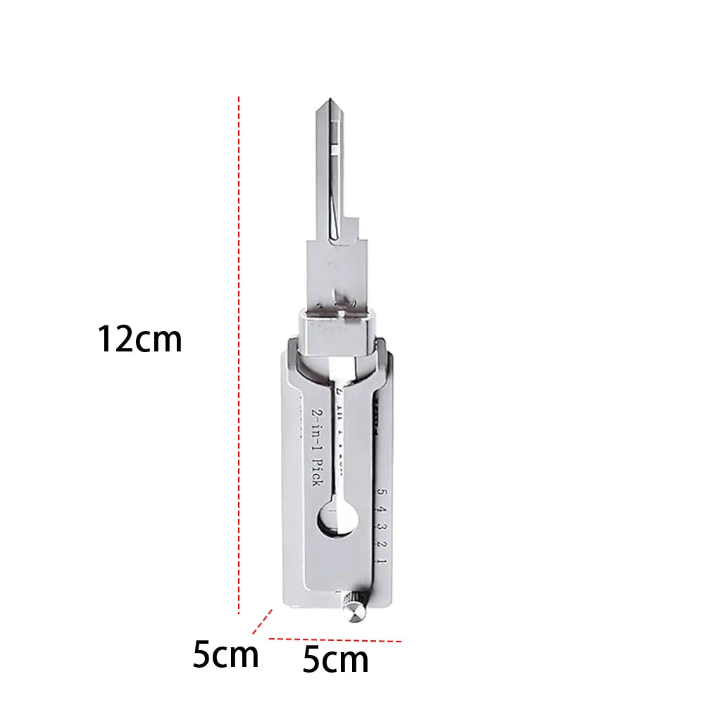 Stainless Steel Key Decoder Precision Hook and Pickup Hand Tool O-Ring Pickup Repair Kit Available Hook Hand Measuring Tool Kits