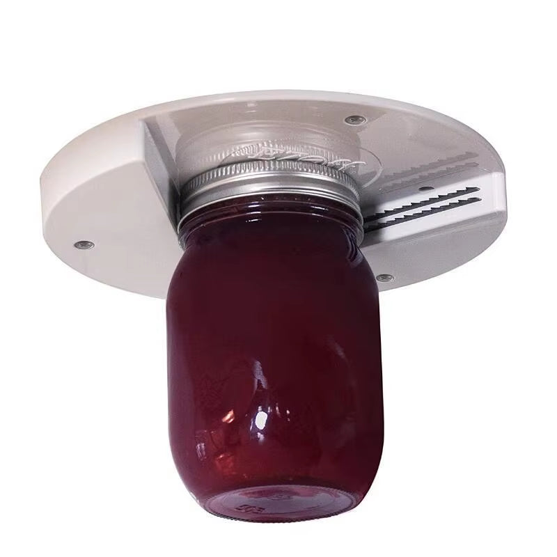 Under Cabinet Jar Opener for Weak Hands – Easy Grip, One-Handed Kitchen Tool