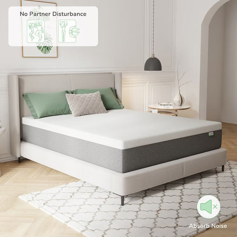 12-Inch Medium Firm Twin XL Memory Foam Mattress in a Box – Pressure-Relieving Bed with Cooling Comfort Layers