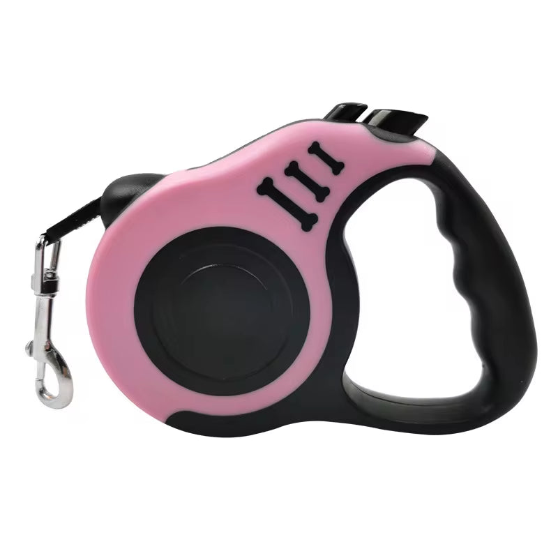 Retractable Dog Leash – 3m/5m for Small to Large Dogs