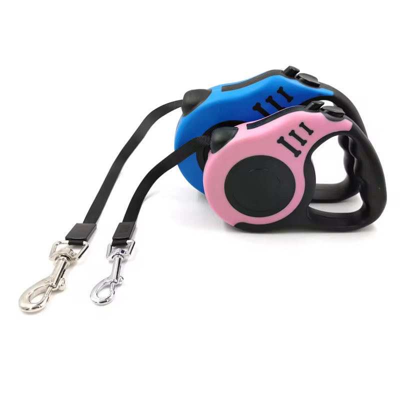Retractable Dog Leash – 3m/5m for Small to Large Dogs