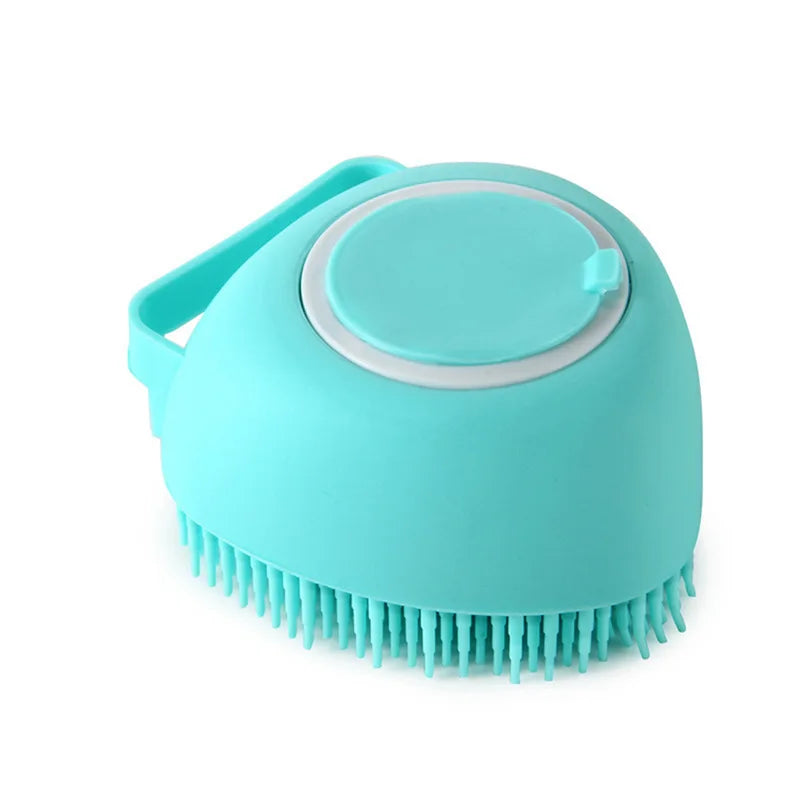 Silicone Pet Bathing Brush & Massage Comb for Dogs and Cats