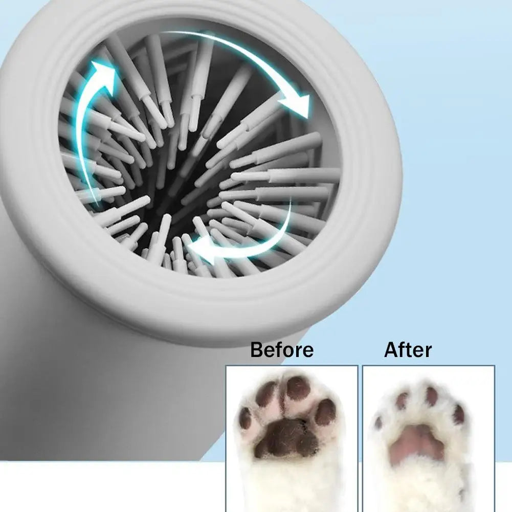 Automatic Electric Dog Paw Cleaner – USB Rechargeable Portable Paw Washer