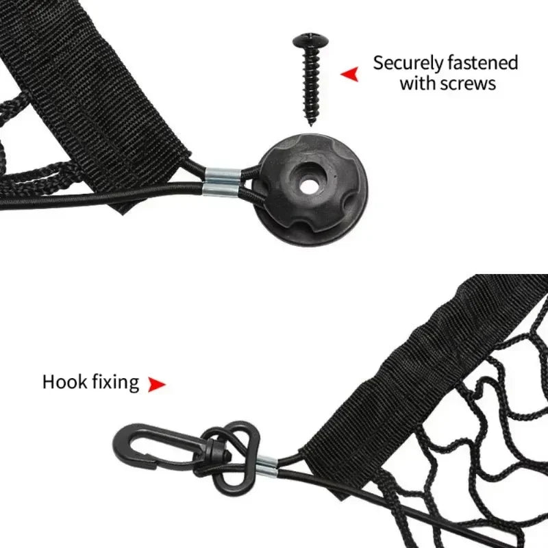 Car Boot Pet Safety Fence – Durable Elastic Insulation Mesh for Vehicles