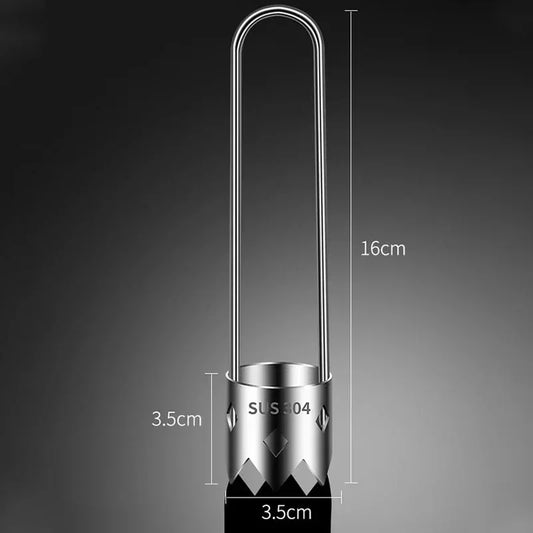 Portable Rust-Proof 304 Stainless Steel Core Remover for Pears and Apple Sharp Serrated Cutter Durable Hand Tool for Vegetables