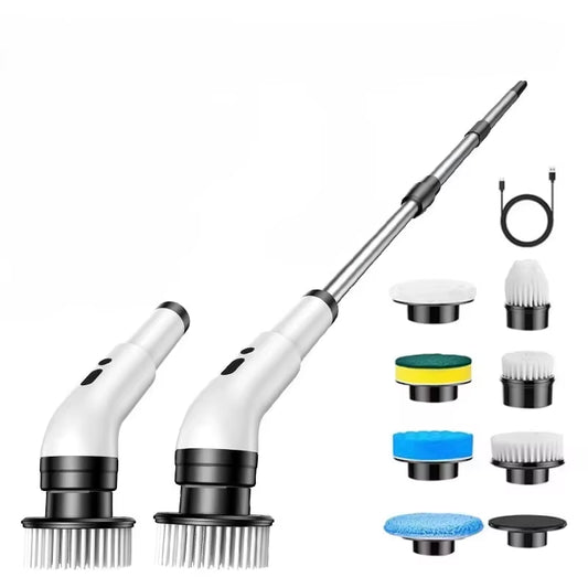9-in-1 Electric Cleaning Brush – Wireless Handheld Scrubber with Telescopic Handle