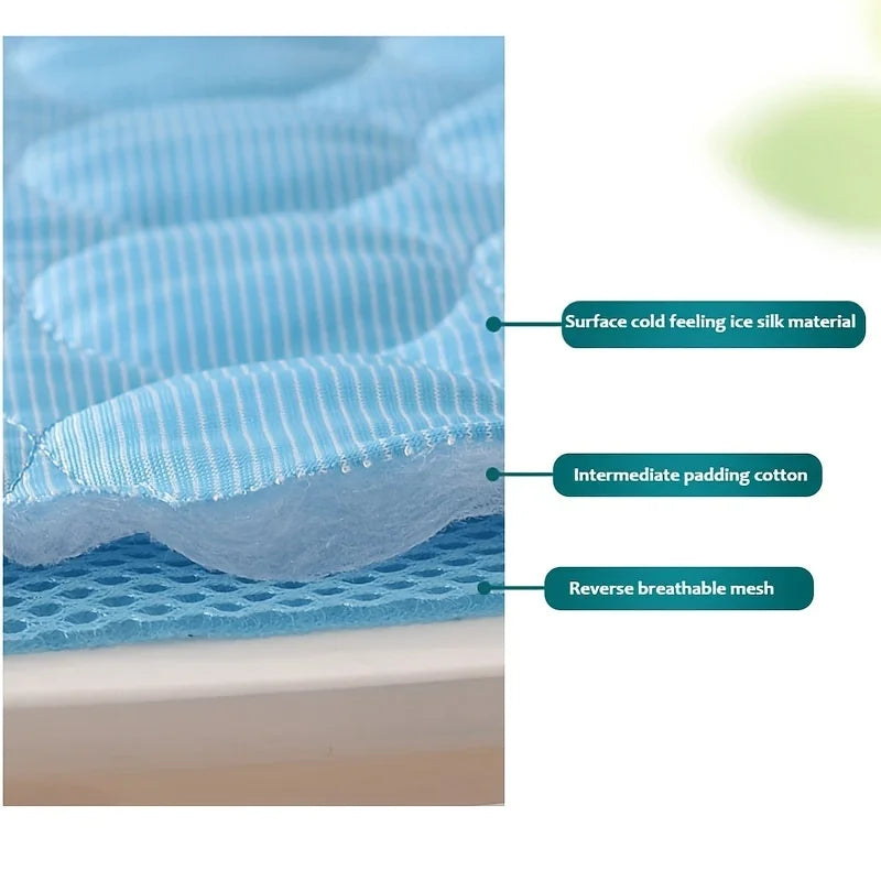 Extra Large Dog Cooling Mat – Summer Cold Bed for Dogs & Cats