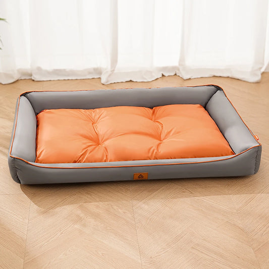 Large Waterproof Cooling Dog Bed – All-Season Pet Mat for Dogs & Cats