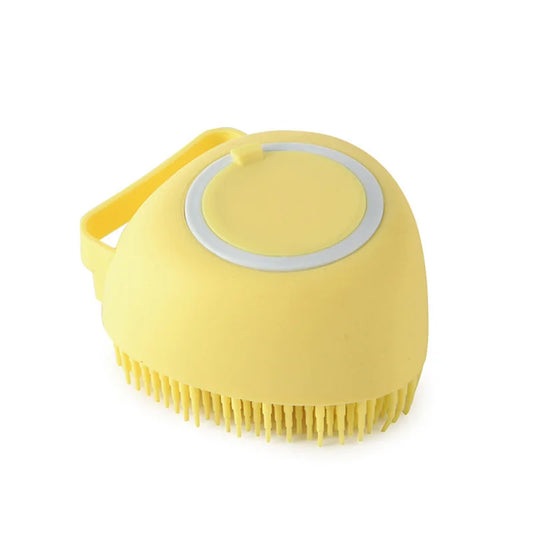 Silicone Pet Bathing Brush & Massage Comb for Dogs and Cats