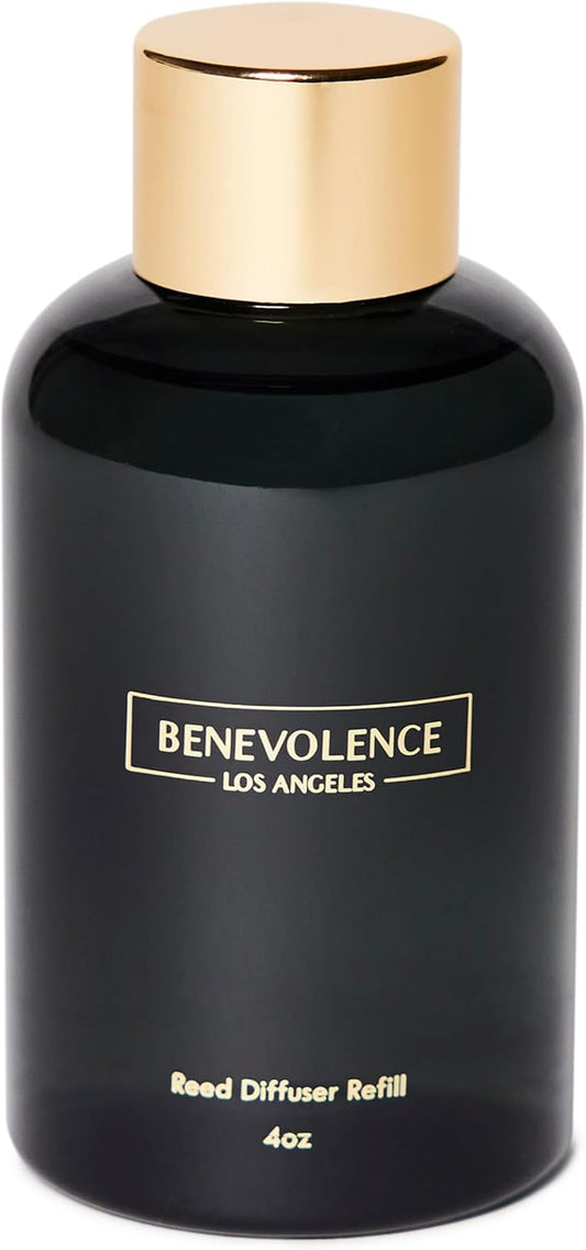 Bergamot & Jasmine Reed Diffuser Oil Refill – 4 Oz Long-Lasting Home Fragrance