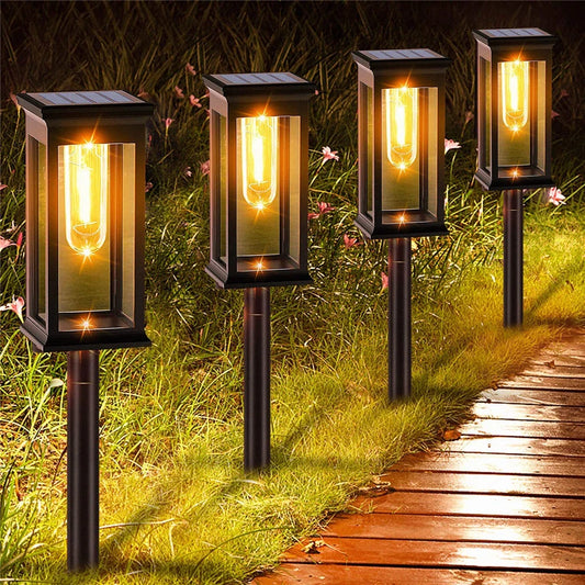 Solar Pathway Lights – IP65 Waterproof Outdoor Garden Lighting
